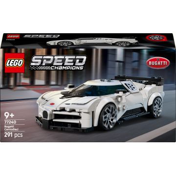 Constructor LEGO Speed Champions - Mașină hipersport Bugatti Centodieci (77240)
