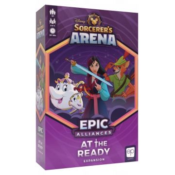 Extensie de joc de societate Disney Sorcerer's Arena: Epic Alliances - At the Ready