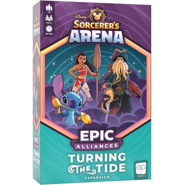 Extensie de joc de societate Disney Sorcerer's Arena: Epic Alliances - Turning the Tide