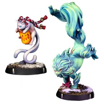 Extensie de joc de societate Eldfall Chronicles: Northern Wind - Nekomata & Komainu