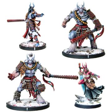 Extensie de joc de societate Eldfall Chronicles: Northern Wind - Oni Clans Faction Starter
