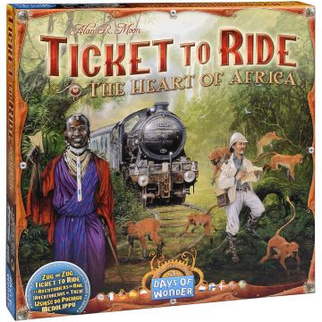 Extensie pentru jocul de societate Ticket to Ride - Heart of Africa