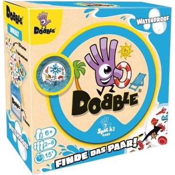 Joc de masă cu cărți Dobble: Waterproof - Familial