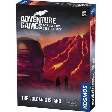 Joc de societate Adventure Games - The Volcanic Island - Cooperativ