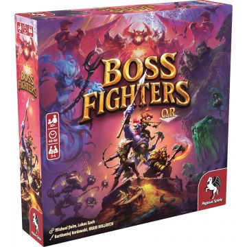 Joc de societate Boss Fighters QR - De cooperare