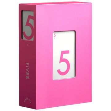 Joc de societate cu cărți Fives (Magenta Edition) - familie