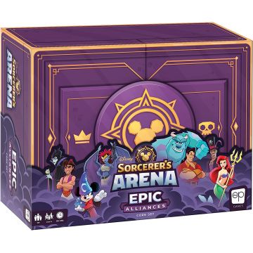 Joc de societate Disney's Sorcerers Arena: Alianțe epice (Core Set) - Pentru familie