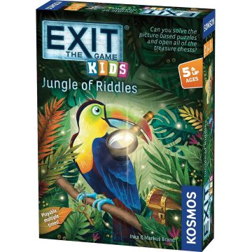 Joc de societate Exit kids: Jungle of Riddles - de copii