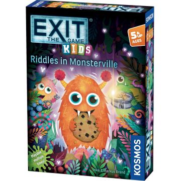Joc de societate  Exit Kids: Riddles in Monsterville - Pentru copii