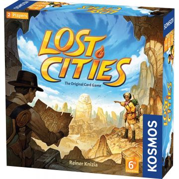 Joc de societate Lost Cities: The Card Game - pentru famlie