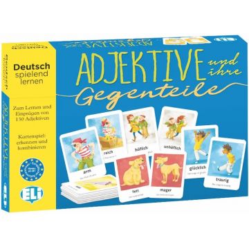 Joc educativ  Adjektive und ihre Gegenteile (Limba germană )