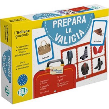 Joc educativ  Prepara la valigia (limba italiană )