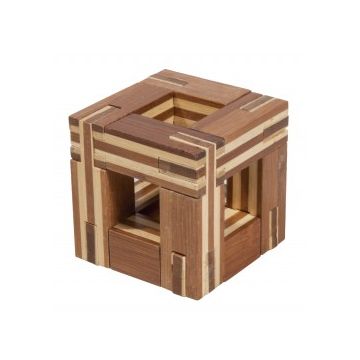 Joc logic IQ din lemn bambus Magic frame