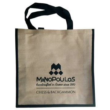 Manopoulos Torbă pentru șah - Canvas Carrying Bag, 44 х 44 cm