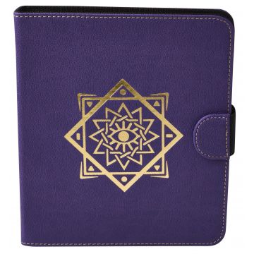 Mapă de stocare cărți de joc Dragon Shield Spell Codex - Arcane Purple (160 buc.)