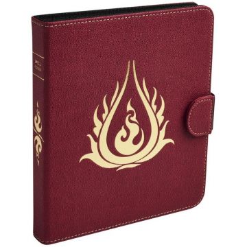 Mapă pentru păstrarea cărților Dragon Shield Spell Codex - Blood Red (160 buc.)