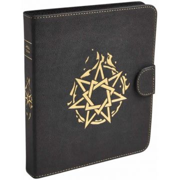 Mapă pentru păstrarea cărților Dragon Shield - Spell Codex - Iron Gray (160 buc.)