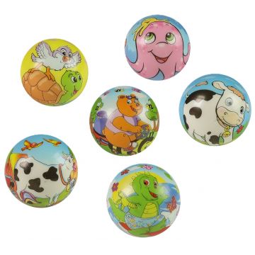 Minge moale săritoare Rappa - Animale, 6 cm, sortiment