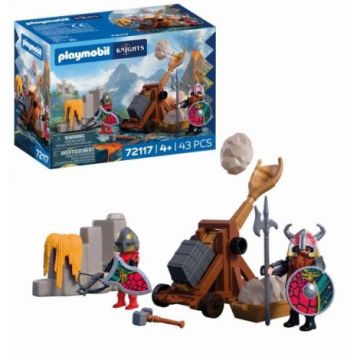 Playmobil - Jucarie de rol Catapulta cavalerilor Dragon