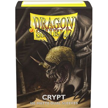 Protecții pentru cărți de joc Dragon Shield Dual Crypt Sleeves - Matte (100 buc.)