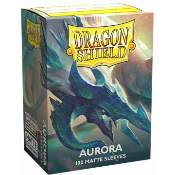 Protecții pentru cărți Dragon Shield - Matte Sleeves Standard Size, Auroraa (100 buc.)
