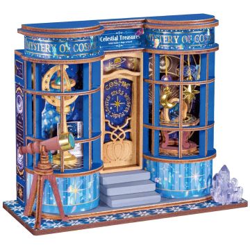 Puzzle 3D din lemn Robo Time din 85 de piese - Magazin astronomic magic