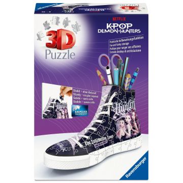 Puzzle 3D Ravensburger de 108 piese - Pantof K-Pop Demon Hunters