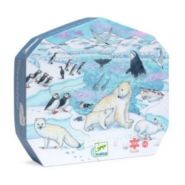 Puzzle Blandete polara, Djeco