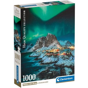 Puzzle Clementoni din 1000 de piese - Insulele Lofoten