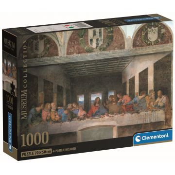 Puzzle Clementoni din 1000 piese - Cina cea de Taină