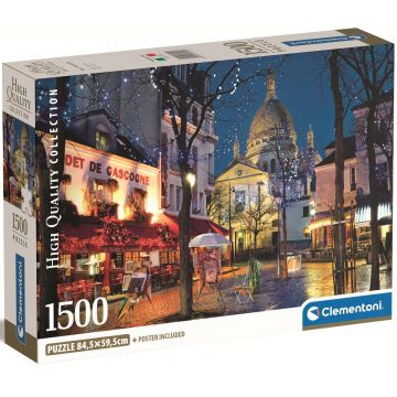 Puzzle Clementoni din 1500 piese - Montmartre, Paris