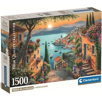 Puzzle Clementoni din 1500 piese - Spre port