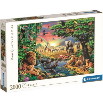 Puzzle Clementoni din 2000 piese - Adunarea Africană