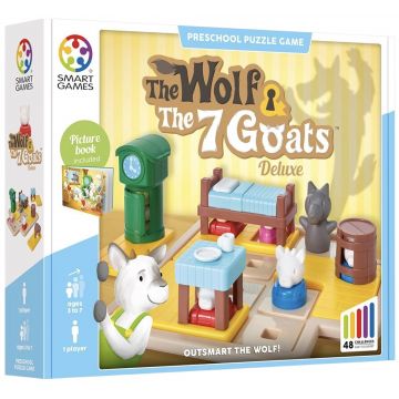 Puzzle educațional Smart Games - Lupul și cele șapte iezi mici