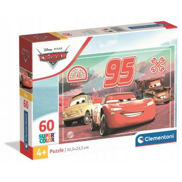Puzzle pentru copii Clementoni din 60 piese - Cars