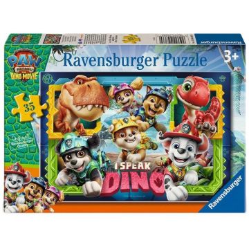 Puzzle Ravensburger de 35 piese - Paw Patrol: Dino The Movie
