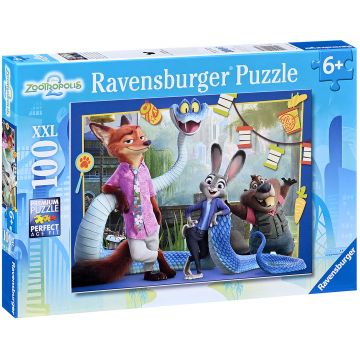 Puzzle Ravensburger din  100 XXL piese - Zootopia 2