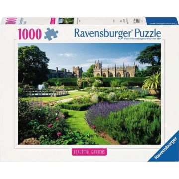 Puzzle Ravensburger  din 1000 de piese  - Grădina Reginei de la Castelul Sadely