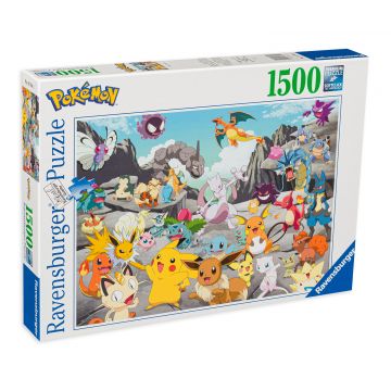 Puzzle Ravensburger din 1500 de piese - Pokemon Clasic