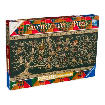 Puzzle Ravensburger din 2000 de piese - Arborele genealogic al lui Harry Potter
