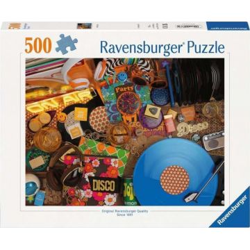 Puzzle Ravensburger  din  500 piese - Salut vinil!