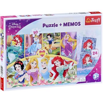 Puzzle Trefl de 30 piese - Disney Princesses