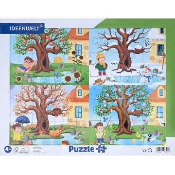 Puzzle Trefl din 35 piese - Sezoane anuale
