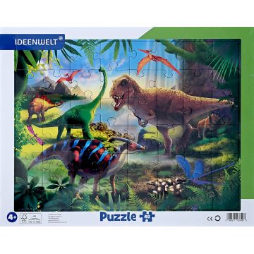 Puzzle Trefl din 48 de piese - Dinozauri