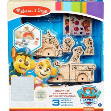 Set de creatie Melissa & Doug - Vehiculele din Patrula Catelusilor