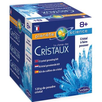 Set de știință Sentosphere - Creșteți un cristal, albastru