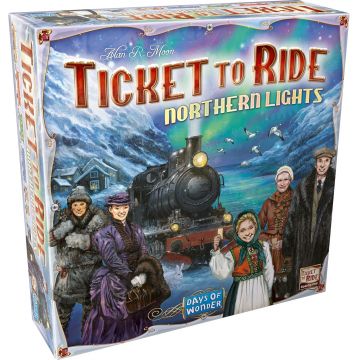Ticket to Ride: Joc de societate Lumini Boreale - Familie