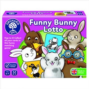 Joc educativ Iepurasul Amuzant FUNNY BUNNY LOTTO