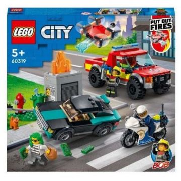 Lego City Stingere De Incendiu Si Urmarire Politista 60319