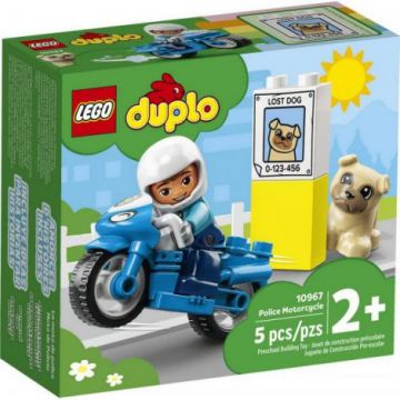Lego Duplo Motocicleta De Politie 10967